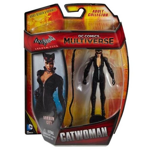 Batman Arkham City DC Comics Multiverse Catwoman 4-Inch Action Figure