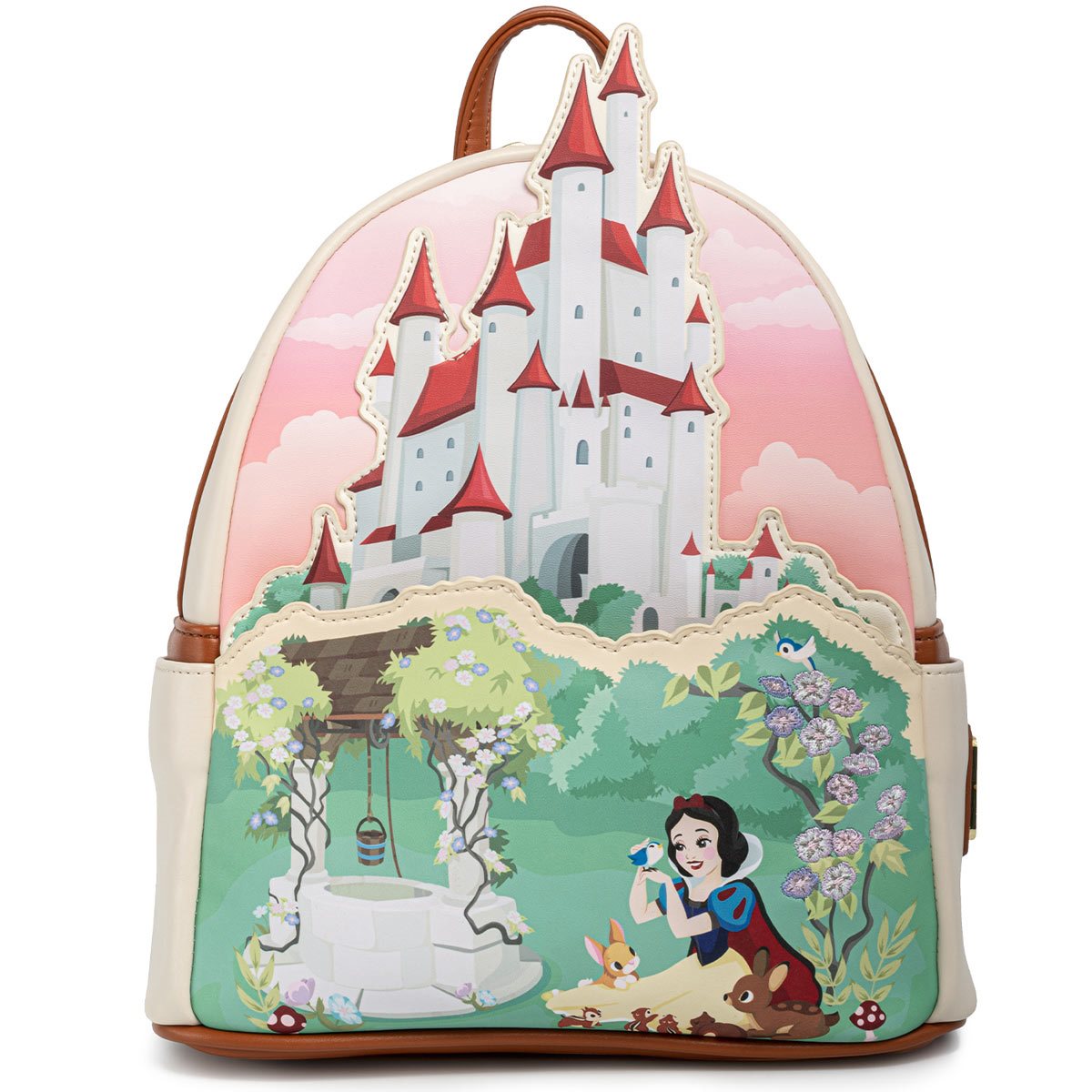 Loungefly Disney Snow White Cosplay Bow Handle Mini Backpack