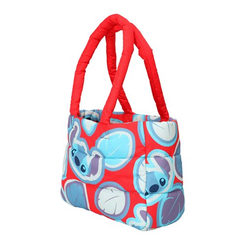 Disney Stitch Oversized Puffer Tote Bag
