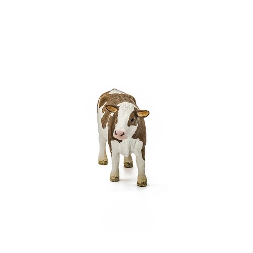 Farm World Simmental Cow Collectible Figure