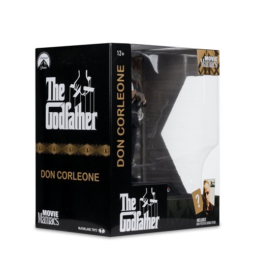 Movie Maniacs Paramount Wave 2 The Godfather Don Corleone 6-Inch Posed Figure