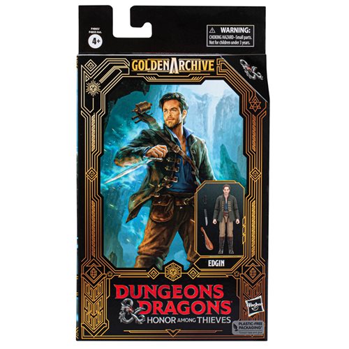 Dungeons & Dragons Honor Among Thieves Golden Archive Edgin 6-Inch Action Figure