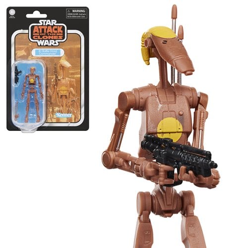 Star Wars The Vintage Collection B1 Battle Droid Commander 3 3/4-Inch Action Figure