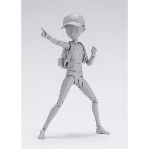 Male Body Kun Ken Sugimori Deluxe Set Gray Color Ver. S.H.Figuarts Action Figure
