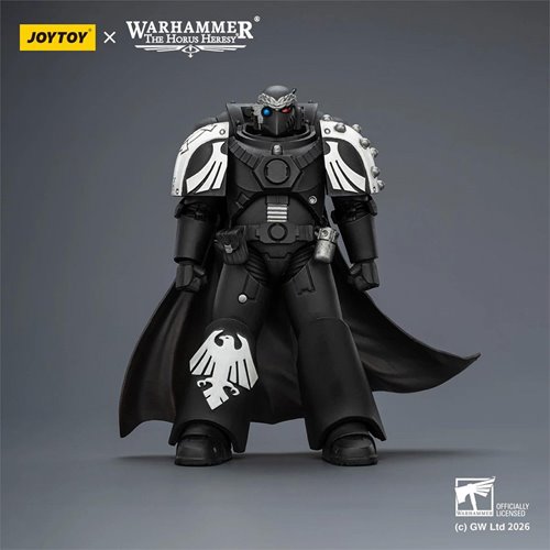 Joy Toy Warhammer The Horus Heresy Raven Guard Mor Deythan With Nemesis Bolt Rifle 1:18 Scale Action