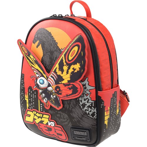Godzilla vs. Mothra Midsize Backpack - Entertainment Earth Exclusive