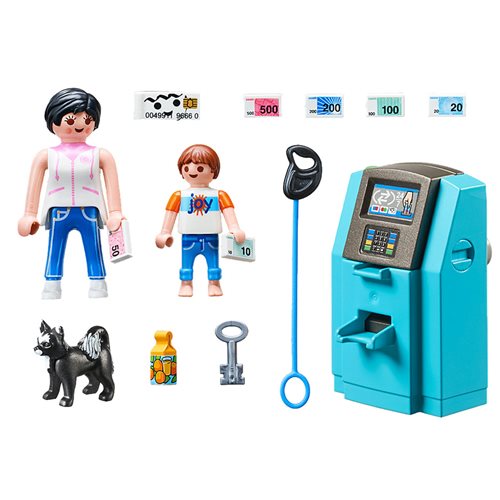 Playmobil 70439 Tourists with ATM