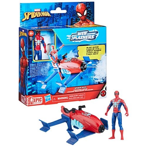 Spider-Man Web Splashers Vehicles Wave 1 Case of 6