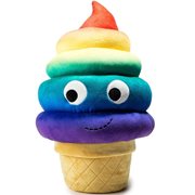 Yummy World Rainbow Sally Ice Cream Cone 16-Inch Plush