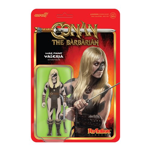 Conan the Barbarian Valeria (War Paint) 3 3/4-Inch ReAction Figure