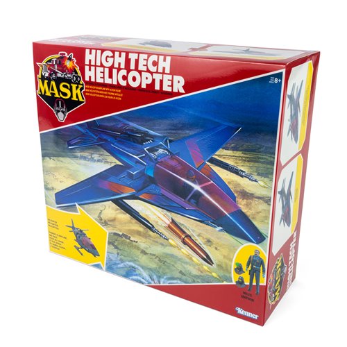 M.A.S.K. High Tech Helicopter Vehicle