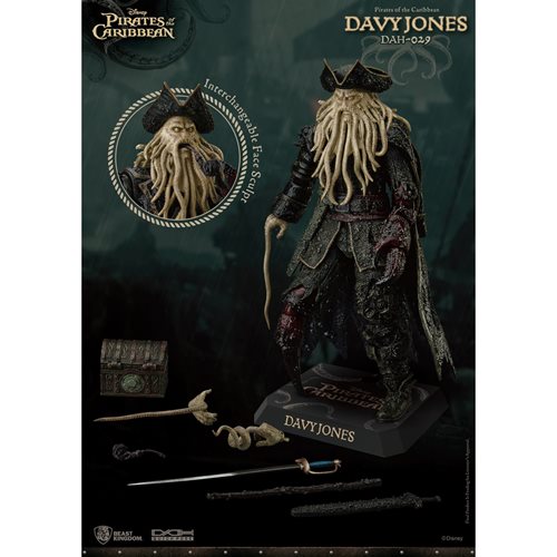 Pirates of the Caribbean: At World's End Davy Jones DAH-029 8-Ction Heroes Action Figure