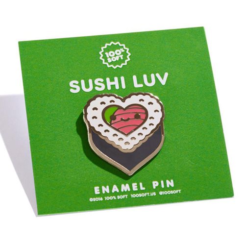 Sushi Luv Enamel Pin