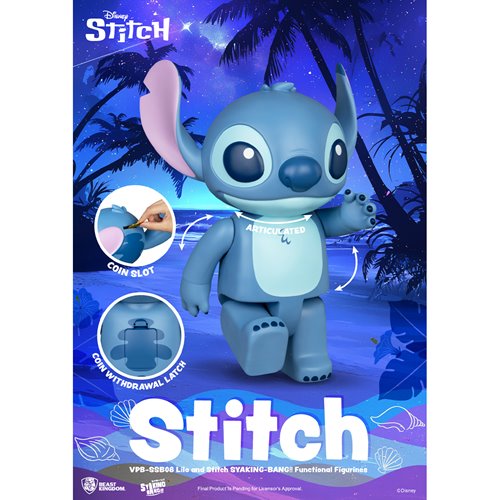 Lilo & Stitch Stitch VPB-SSB08 Syaking-Bang!! Piggy Bank