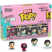 Netflix Squid Game Masked Worker Funko Bitty Pop! Mini-Figure 4-Pack