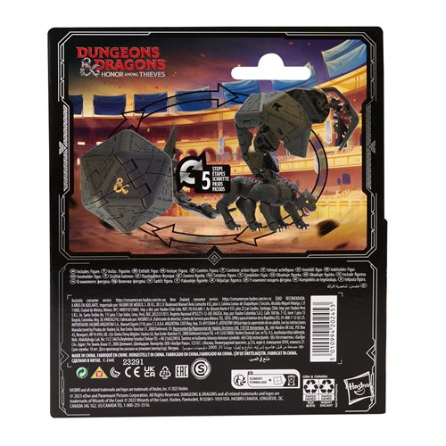 Dungeons & Dragons Honor Among Thieves D&D Dicelings Black Displacer Converting Figure