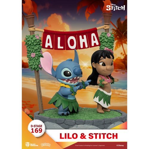 Lilo & Stitch DS-169 D-Stage Statue