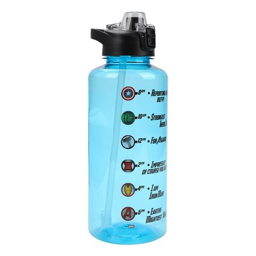 Avengers Earth's Mightiest Heroes Motivational 2 Liter Water Bottle