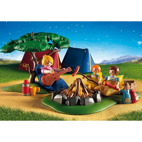 Playmobil 6888 Camp Site with LED Fire