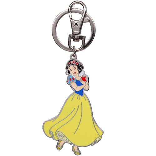 Snow White Colored Pewter Key Chain