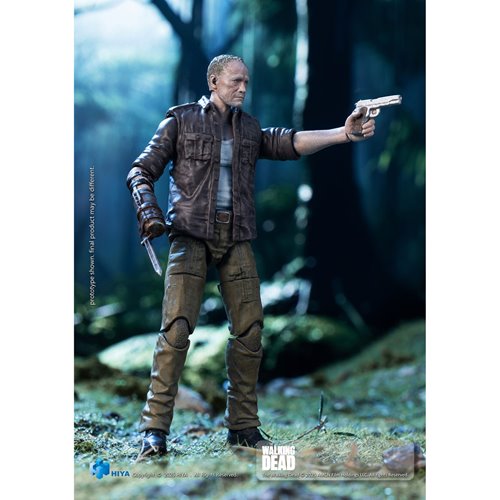 The Walking Dead Merle Dixon Exquisite Mini 1:18 Scale Action Figure - Previews Exclusive