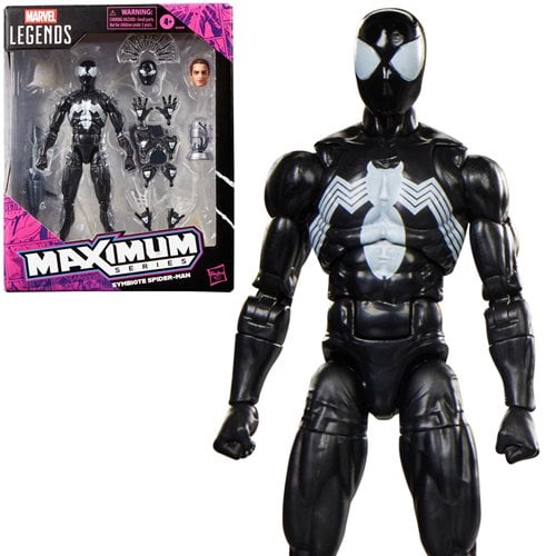 Spider-Man Marvel Legends Maximum Series Symbiote Spider-Man 6-Inch Action Figure