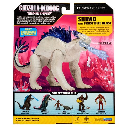 Godzilla x Kong: The New Empire Movie Monster Wave 3 Revision 2 6-Inch Basic Action Figure Case of 5