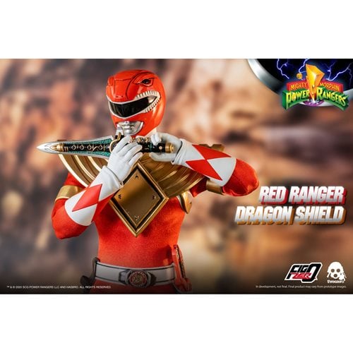 Mighty Morphin Power Rangers Dragon Shield Red Ranger 1:6 Scale Action Figure - Previews Exclusive