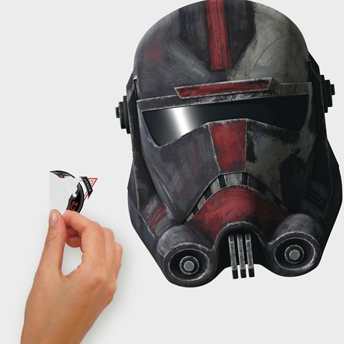Star Wars: The Bad Batch Helmets Peel and Stick Giant Wall Decals