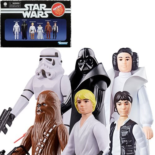 Star Wars The Retro Collection Action Figures Set of 6