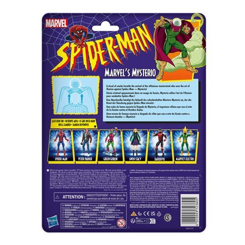 Spider-Man Marvel Legends Series 6-Inch Mysterio Action Figure