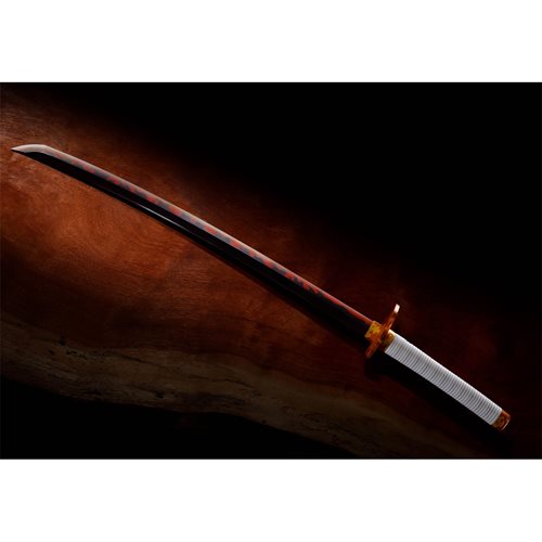Demon Slayer Kyojuro Rengoku Nichirin Sword Proplica Prop Replica
