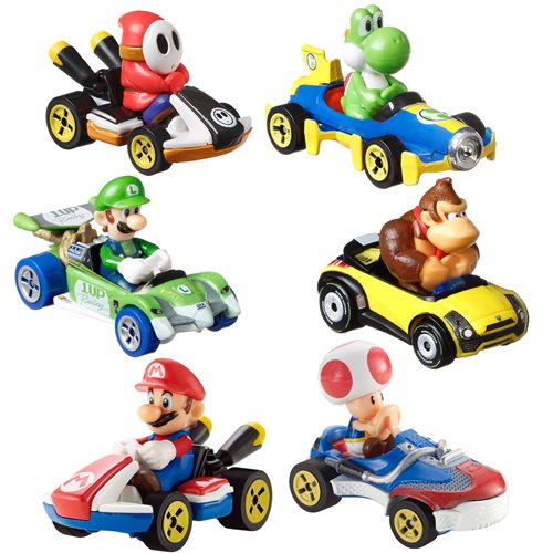 Mario Kart Hot Wheels Mix 1 2021 Vehicle Case