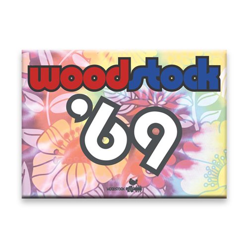 Woodstock '69 Flat Magnet