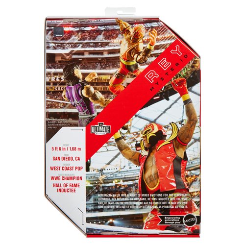WWE Ultimate Edition Wave 23 Rey Mysterio Action Figure