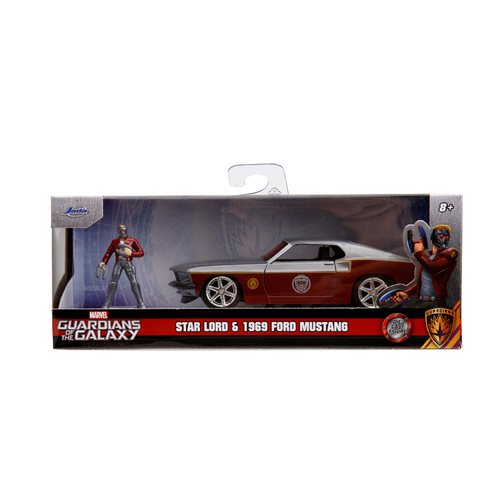 Guardians of the Galaxy Hollywood Rides 1969 Ford Fastback 1:32 Scale Die-Cast Metal Vehicle with St