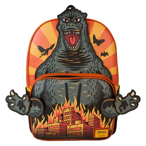 authentic godzilla backpack for kids Godzilla Full-Size Cosplay Backpack
