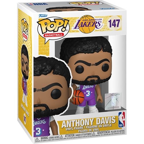 NBA Lakers Anthony Davis (City Edition 2021) Pop! Vinyl Figure