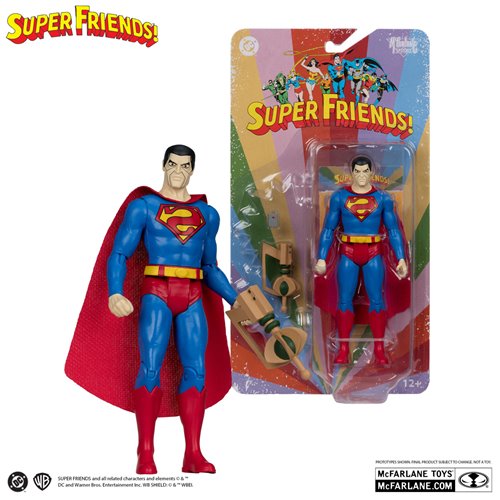 DC Retro Wave 14 Revision 3 Super Friends 6-Inch Scale Action Figure Case of 3
