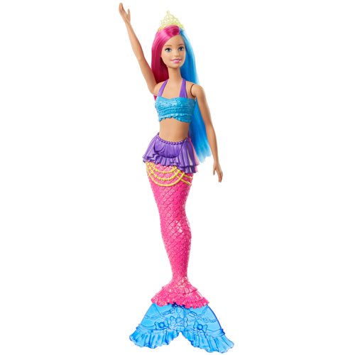 Barbie Dreamtopia Mermaid Doll with Pink and Blue Hair