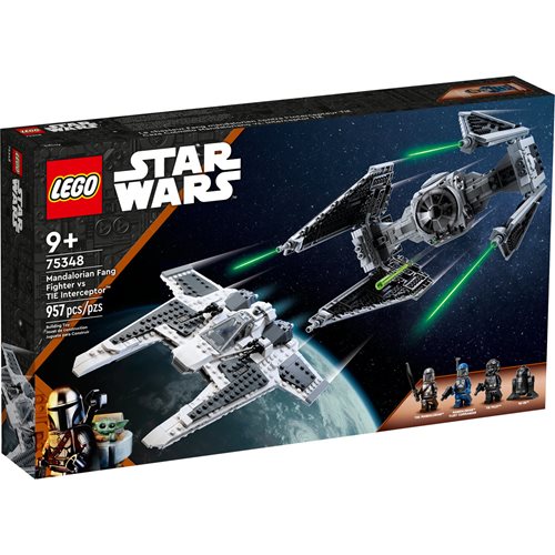 LEGO Star Wars: The Mandalorian Fang Fighter vs. TIE Interceptor