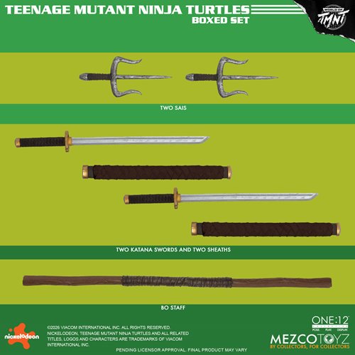 Teenage Mutant Ninja Turtles Deluxe One:12 Collective Boxed Set - ReRun