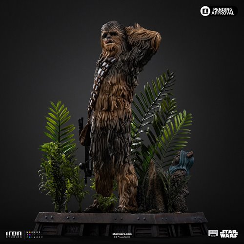 Star Wars: Return of the Jedi Chewbacca and Tokkat 1:10 Art Scale Limited Edition Statue