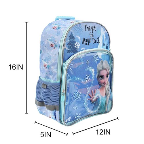 Frozen Elsa Magic Touch Youth Backpack 6-Piece Set