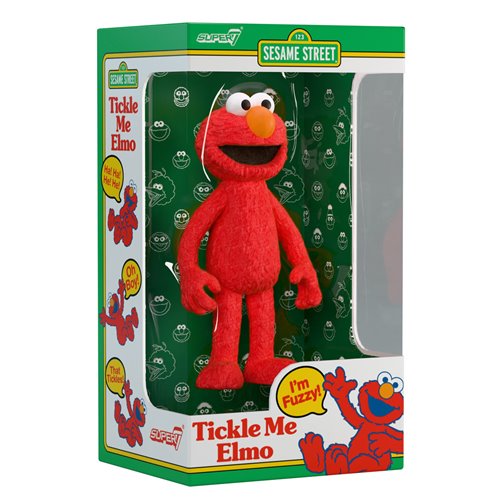Sesame Street Tickle Me Elmo 3 3/4-Inch ReAction Figure