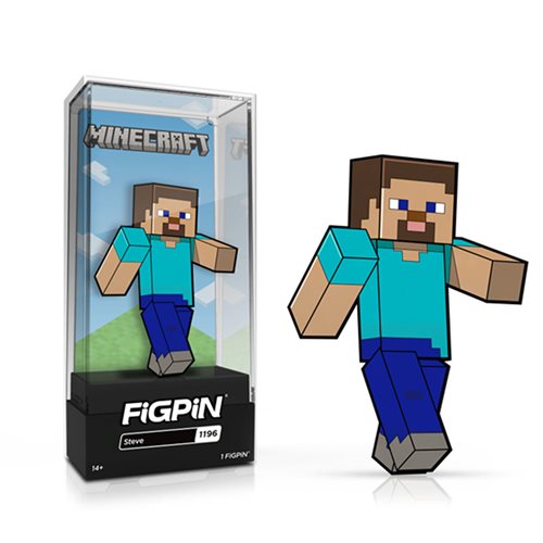Minecraft Steve FiGPiN Classic 3-Inch Enamel Pin