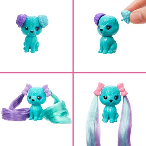 Barbie Color Reveal Glitter! Purple Hair Swaps Doll
