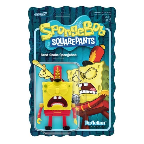 SpongeBob SquarePants Band Geeks 3 3/4-Inch ReAction Figure