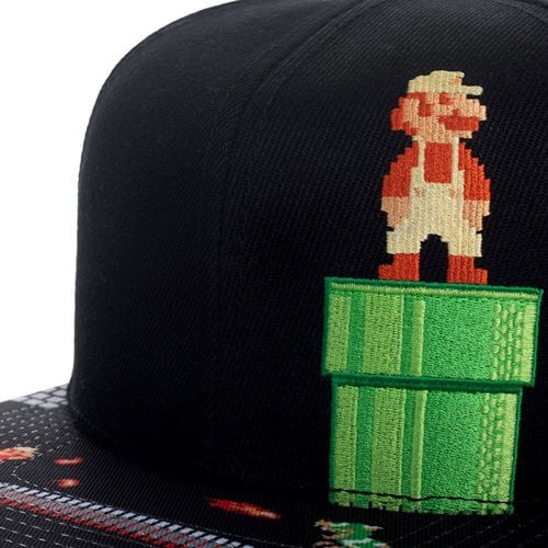 Super Mario Bros. 8-Bit Snapback Hat
