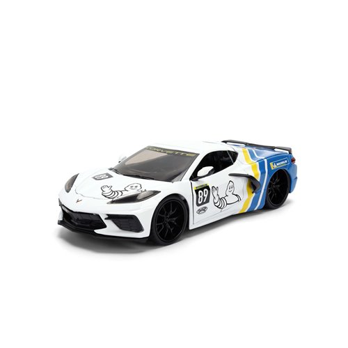 Bigtime Muscle 2020 Chevrolet Corvette Stingray 1:24 Scale Die-Cast Metal Vehicle